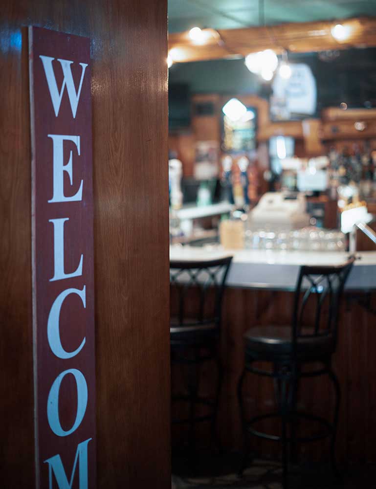 Restaurant Photo of Welcome Sign