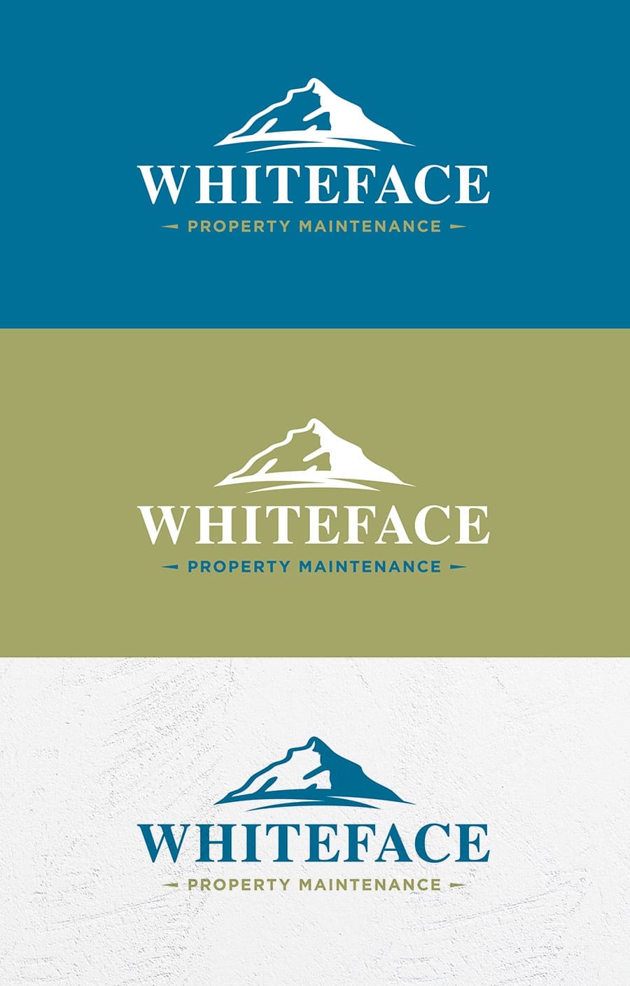 NH Whiteface Logo Design