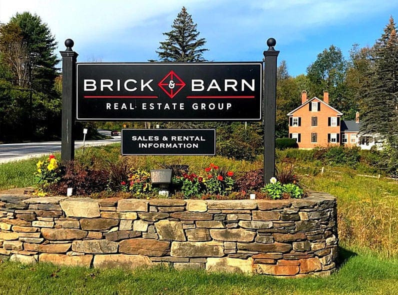 Vermont Real Estate Branding Sign