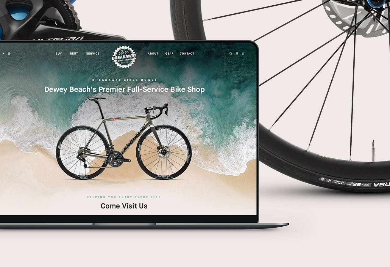 Delaware Bike Shop Web Design