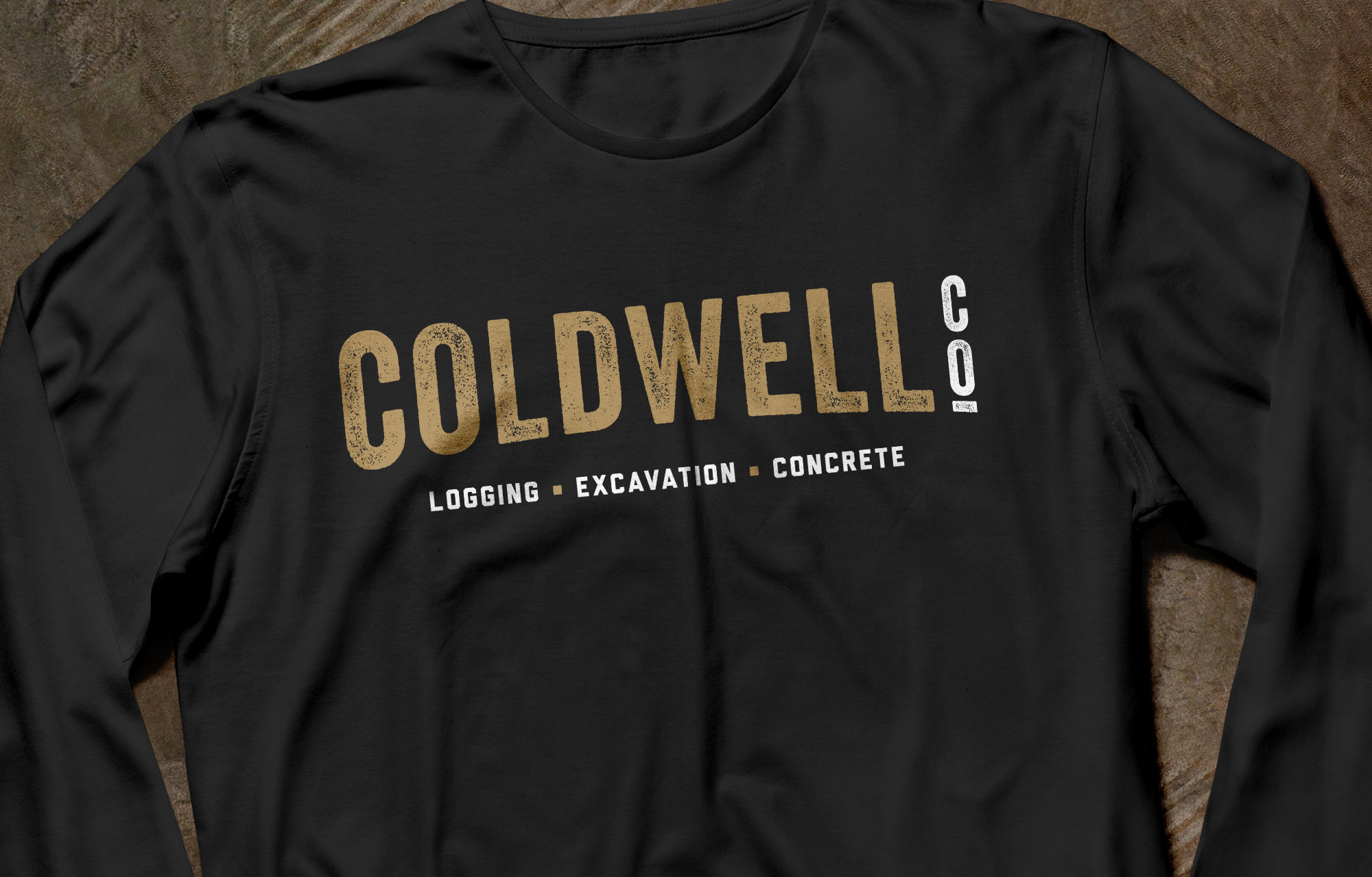 Coldwell Excavation T-Shirt Design