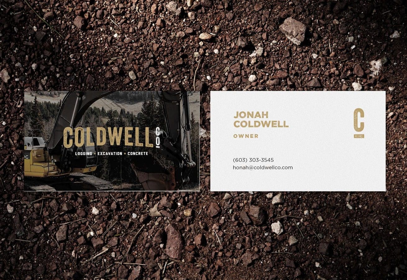 Coldwell Business Card Design