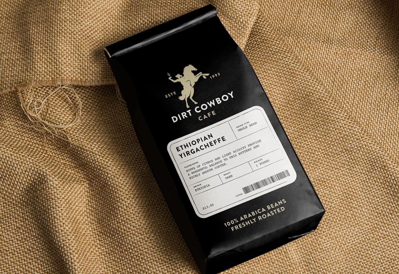 Coffee Bag Logo Design