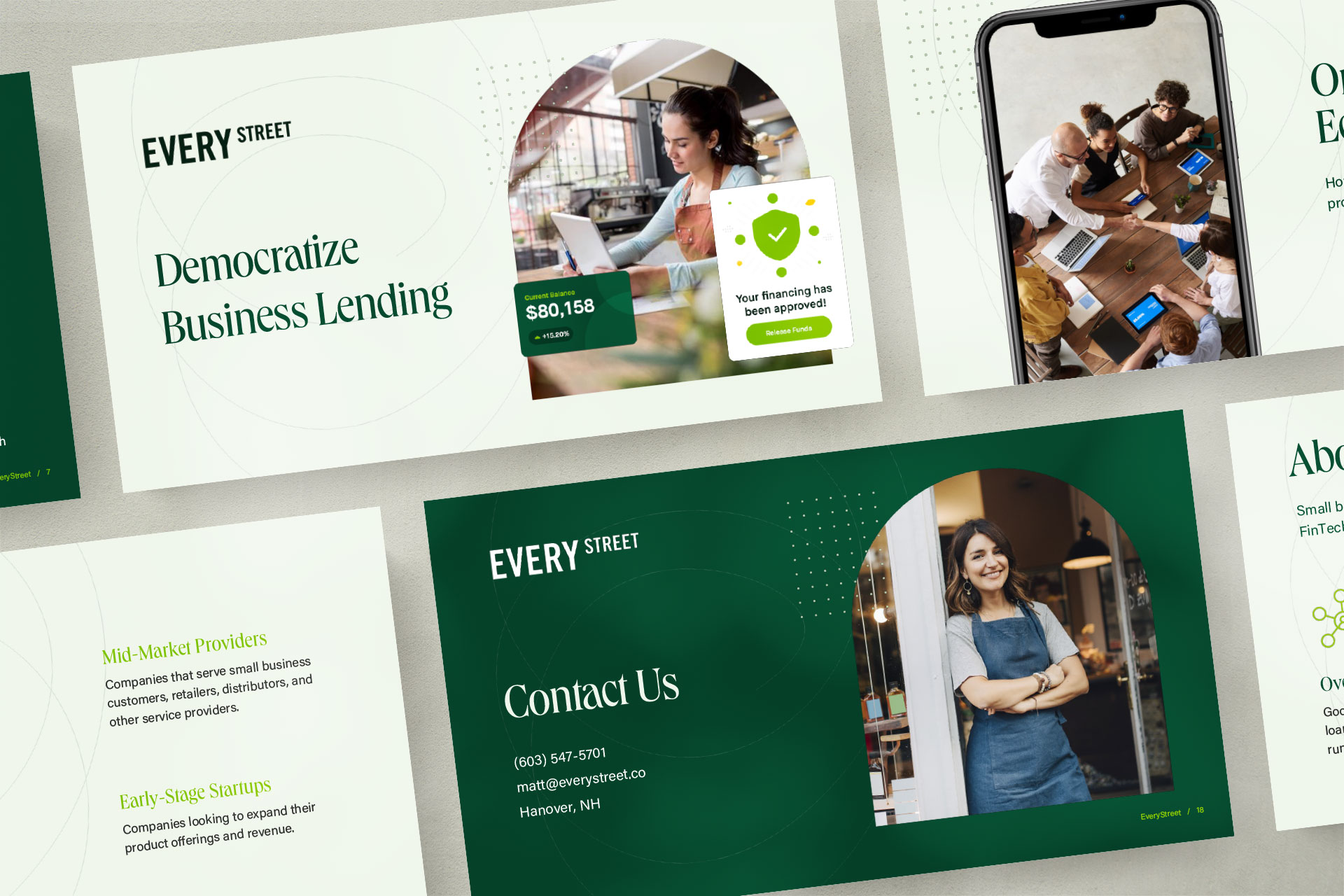FinTech Slide Deck Design