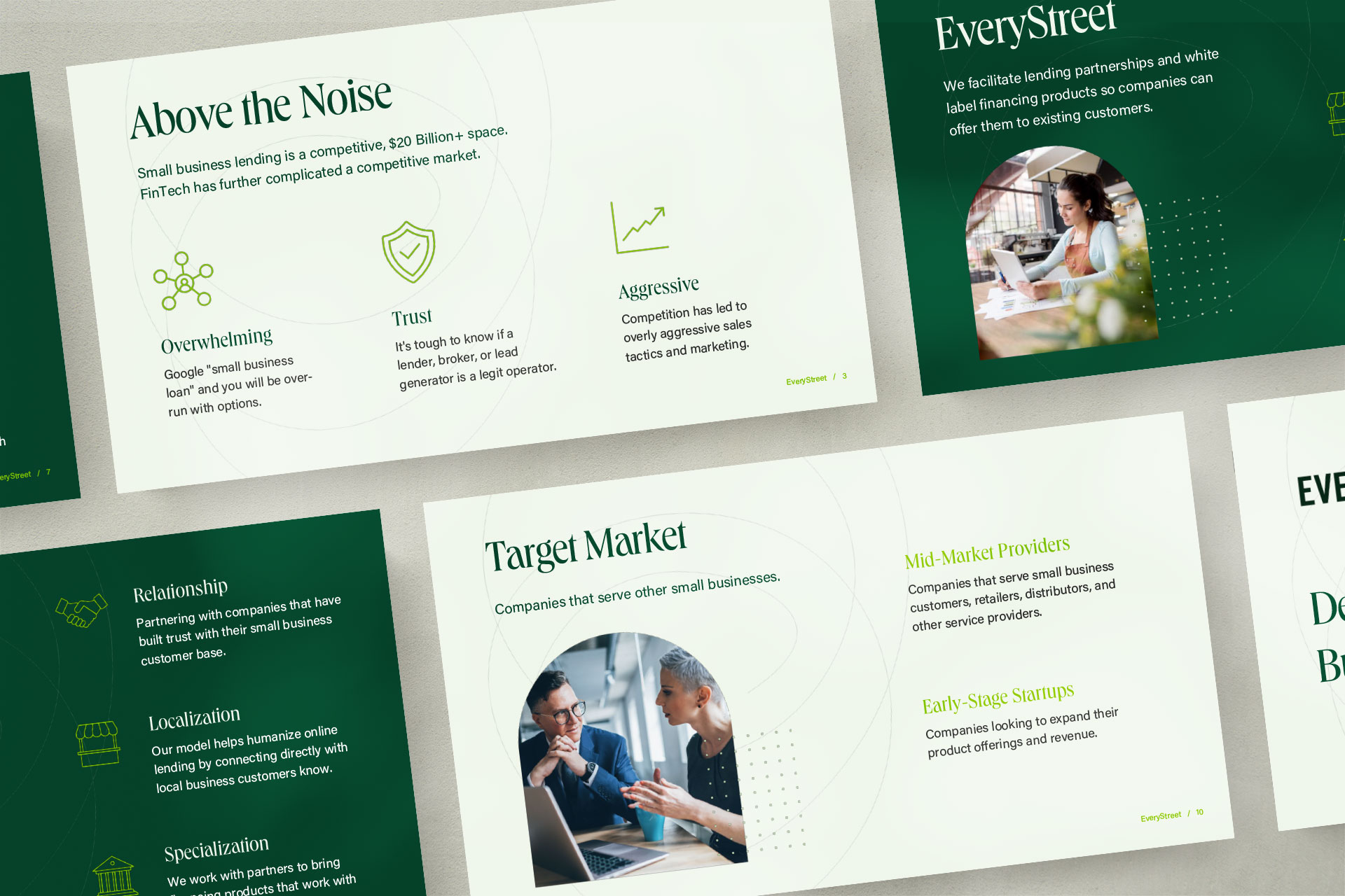 FinTech Slide Deck Design