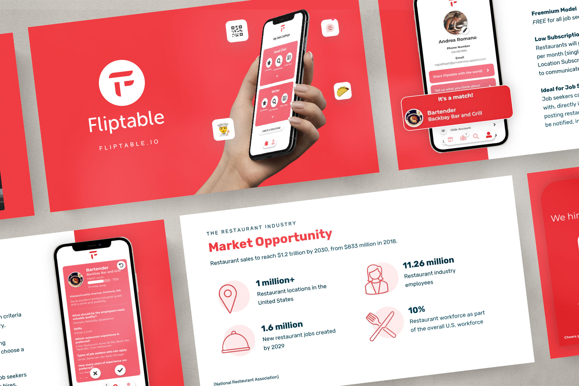 App Software Pitch Deck Design