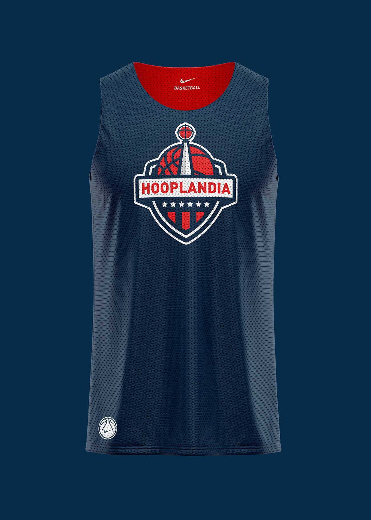 Blue Basketball Jersey Design