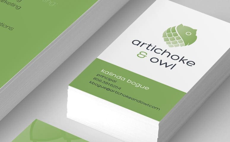 Artichoke & Owl Logo Design