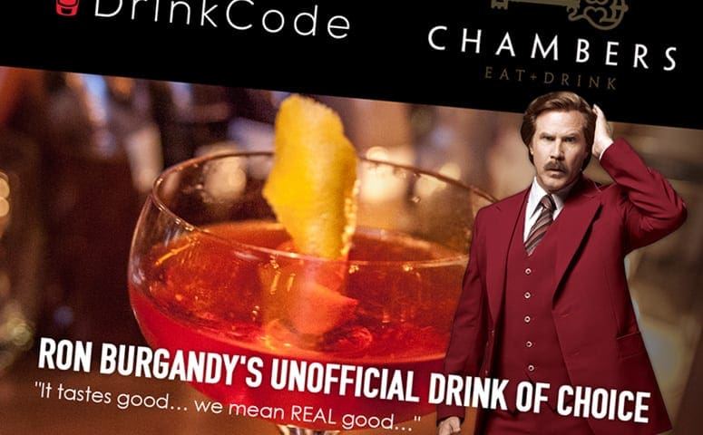 DrinkCode Mobile App Promotion Design