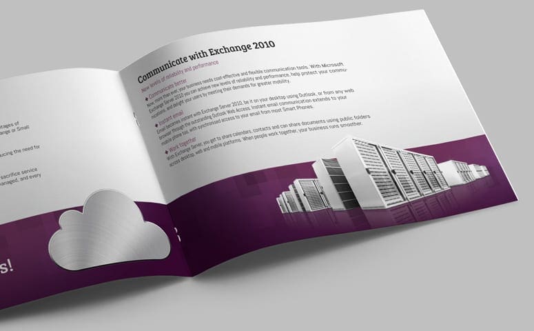 Hosting Company Brochure Design