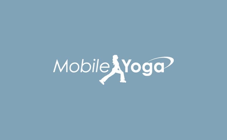 Mobile Yoga Logo Design