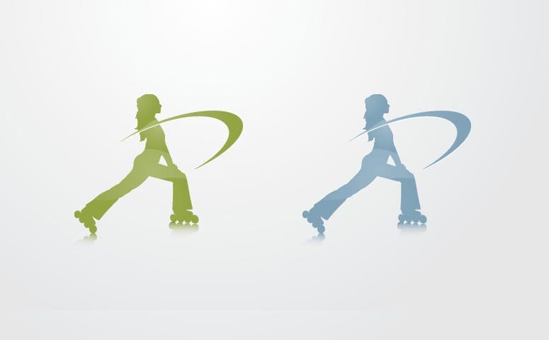 Mobile Yoga Logo Design