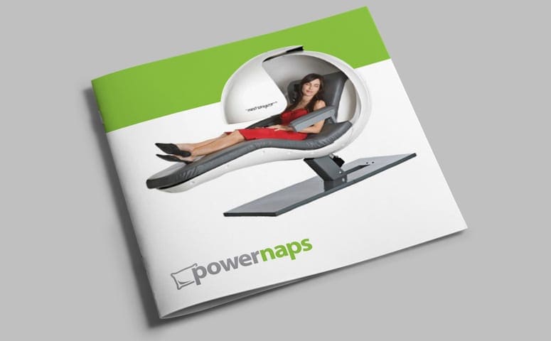 PowerNaps Brochure Design