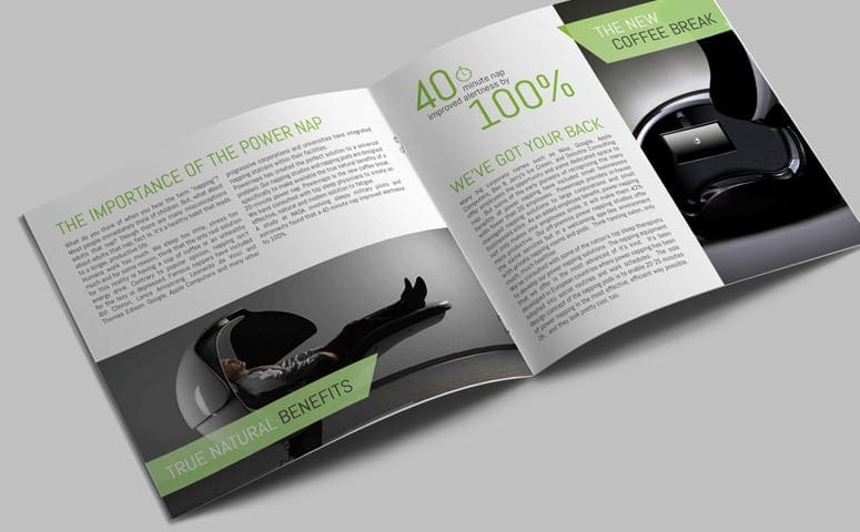 PowerNaps Brochure Design