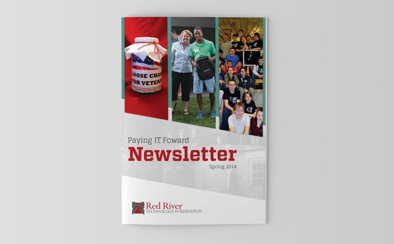 Red River, Claremont, NH Newsletter Design