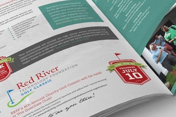 Red River Charitable Foundation Marketing and Design