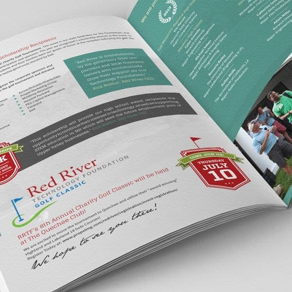 Red River Charitable Foundation Marketing and Design
