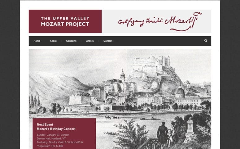 Upper Valley WordPress Website Design