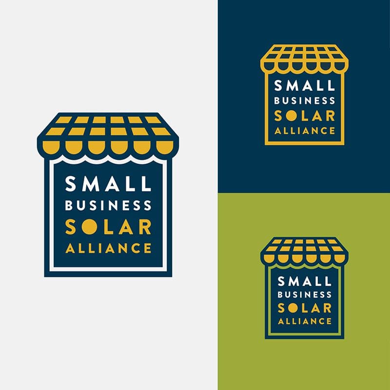 Small Business Solar Alliance Logo Design