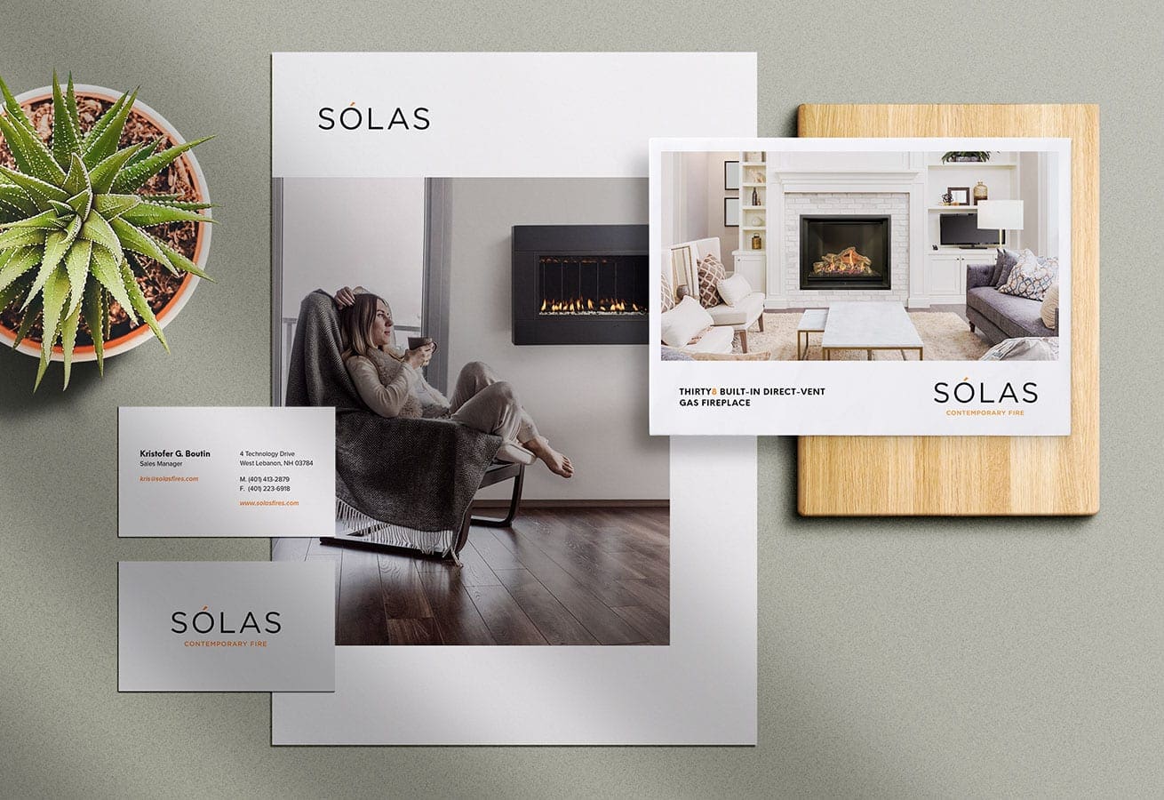 SOLAS Fireplace Branding