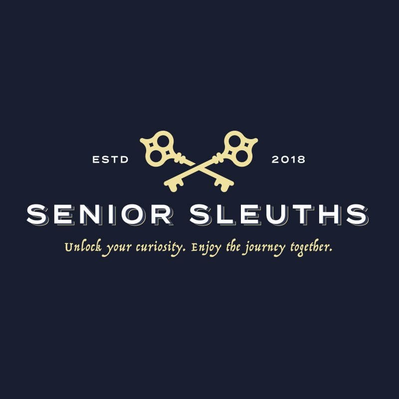 Senior Sleuths Logo Design