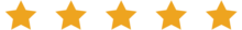 5 Star Rating 5 Star Rating