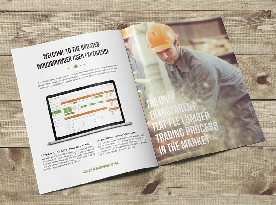 Woodbrowser Marketing Collateral Design